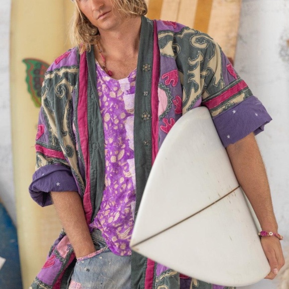 💜APPLIQUE’ HIPPIE COAT💜 - Picture 2 of 7